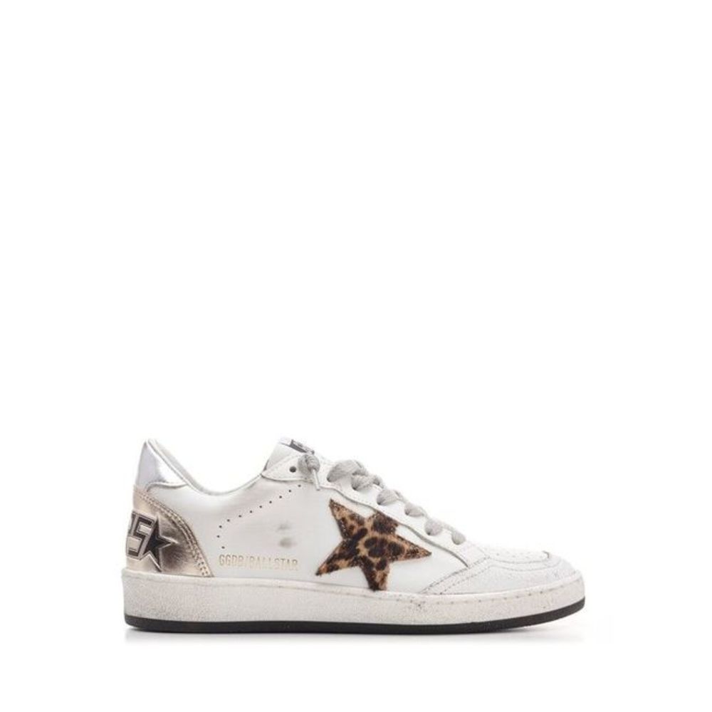 GOLDEN GOOSE White Ball Star Lace-up Sneakers